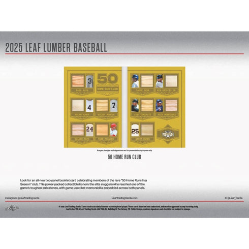 2025 LEAF LUMBER BASEBALL